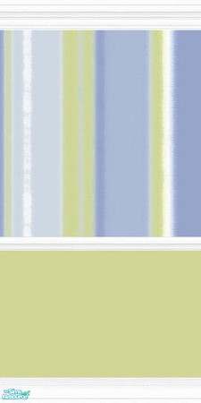 Sims 2 — Beach Hut Blue - 4 by Girl-from-mars — Part of the Beach Hut Blue Wall Set.