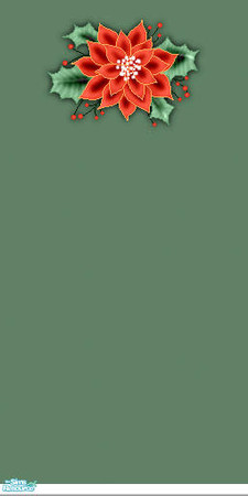 Sims 2 — Poinsettia by Arduinna — Poinsettia, Christmas Wallpaper... Perfect with your Christmas decorated room