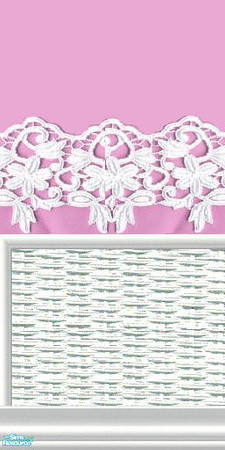 Sims 2 — WhiteRattanWallSet - WhiteRattanWall by The_Unicorn — Part of WhiteRattanFurnitureSet...