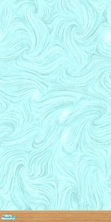 Sims 2 — Swirls In Turquoise Paint by stusangelcaz79 — A Turquoise paint with a swirling pattern. The Swirls in Turquoise
