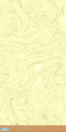 Sims 2 — Swirls in Yellow Paint by stusangelcaz79 — A yellow paint with a swirling pattern. The Swirls in Yellow paint