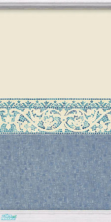 Sims 2 — Mosaic Blue Bathroom Wall 1 by Cailca — A Wall and floor set for you bathroom in a Blue Mosaic detail, matching