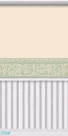 Sims 2 — Mosaic Green Wall 5 by Cailca — A Wall and floor set for you bathroom in a Green Mosaic detail, matching