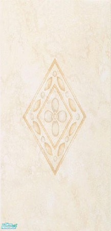 Sims 2 — Rombus Ocre Wall by McBeal — Delicate rombus wall, lightens up the room