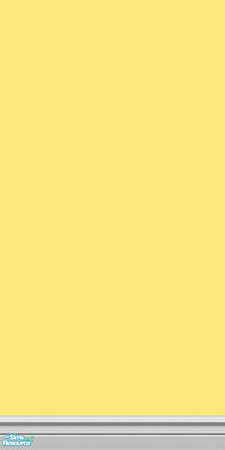 Sims 2 — Vintage Sears Paint - Sunlight Yellow by h3psibah — One of a set of inexpensive painted walls .... based on