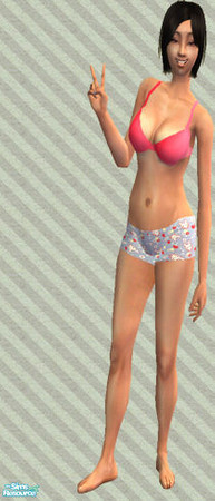 Sims 2 — Well Rounded Teen Set 1 - Underwear by agaliha5 — I love the meshes for the Well Rounded Teens. I made this set