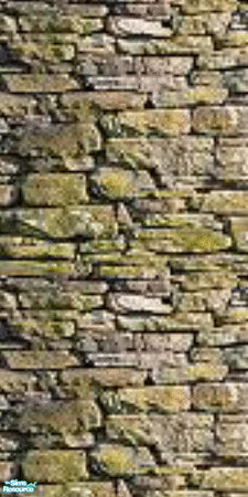 Sims 2 — Stones With Moss by Snoopy235 — It is simple. Stones with moss on it.