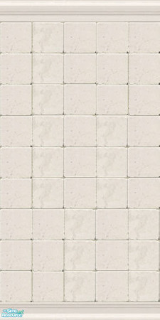 Sims 2 — White Tile by Halfcreek — created by Halfcreek