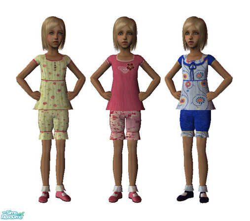 Sims 2 — Summer Outfit by giasims — Cute summer outfit for girls