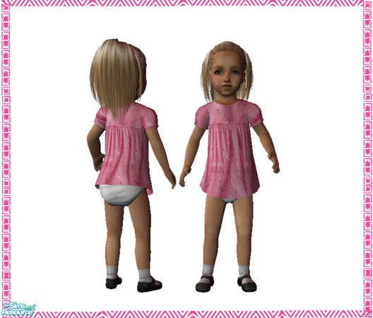 Sims 2 — Toddler Summer Dress by giasims — Toddler Summer Dress