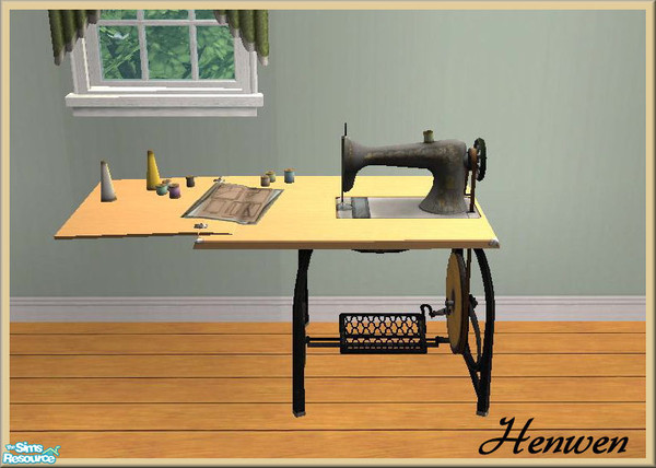 Sims 2 — Sewing Lt Wood by Henwen — 
