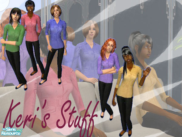Sims 2 — Keri\'s Chic Jackets by Keri — Here\'s a nice Bunch of Jackets that can be worn as everyday or outside on a cold