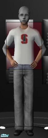 Sims 2 — PAC 10 Shirts (Teen Male) - Stanford by becboobear — Shirts featuring the logo for the 10 universities in the
