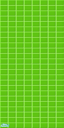 Sims 2 — Atomica Wall Yellow-Green by simmyfan2852 — Part of the Atomica Wall Recolor Set