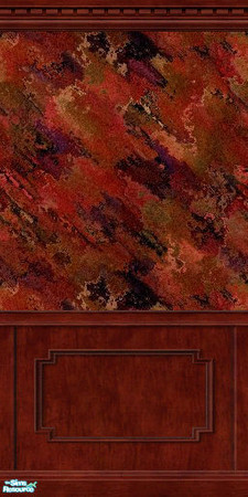 Sims 2 — D2DGoth Dark Wood - Red by D2Diamond — ...