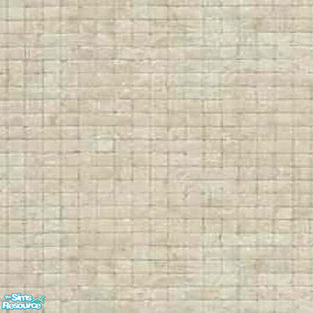 Sims 2 — Worn Brickwork - Faded Beige by Riverwillows — Perfect for that \"lived in\" look on driveways and