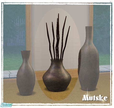 Sims 2 — Malin Vase small with deco New Mesh by Mutske — This is the main mesh.