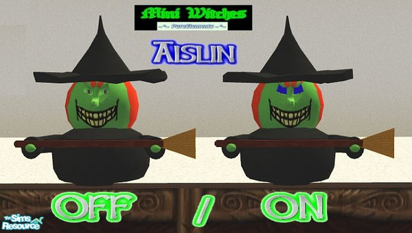 Sims 2 — Mini Witch Aislin by SaeraMaples — Introducing Aislin - this little witch will spruce up your front yard.