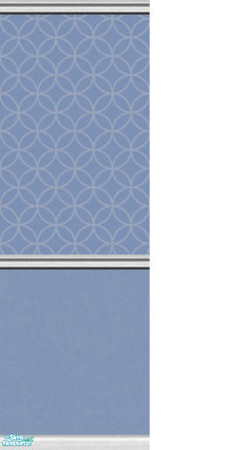 Sims 2 — Circle set 3 - Dark blue by jokerette — Brightly coloured wallpaper to brighten up your sims home!