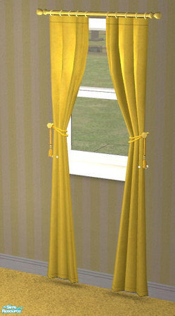 Sims 2 — Light Bedroom - Curtain by tiefliga — Curtains