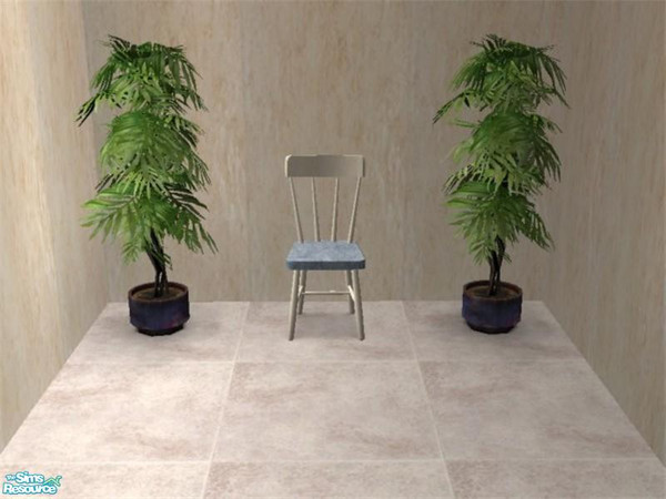 Sims 2 — Blue Marble Kitchen - Chair by munchkin_brat — My Blue Marble floor texture applied to kitchen appliances, the