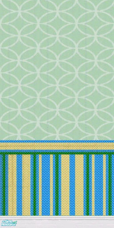 Sims 2 — Stripe 'n' Circle - Wall by HypnoGirl — A little combintation of stripes and circles.