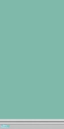 Sims 2 — Vintage Sears Paint - Turquoise Green by h3psibah — One of a set of inexpensive painted walls .... based on