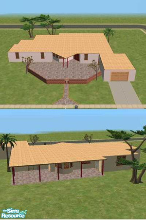 Sims 2 — 2 Sprawling Place by katje96 — This is the second in what may become a series.