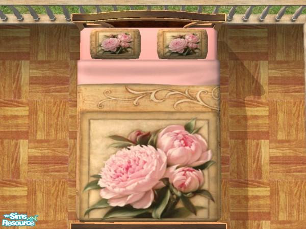 Sims 2 — JP Pretty in Pink Peonies by Jonchloe — 