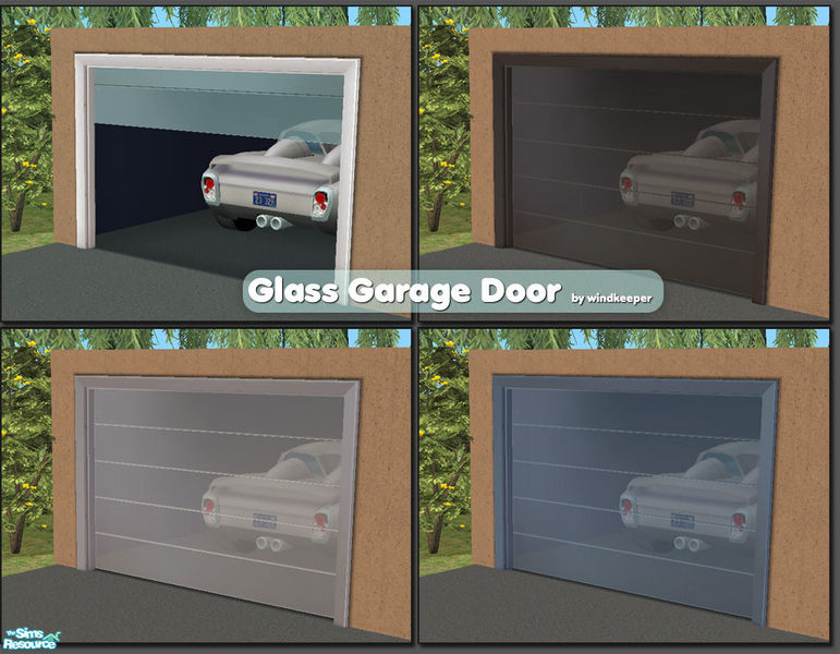 windkeeper's Glass Garage Door