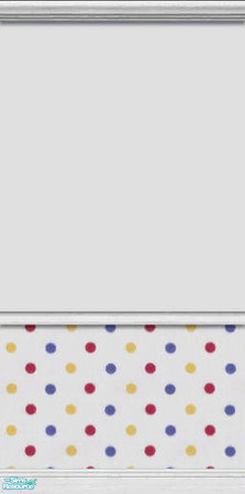 Sims 2 — Dots Wall 3 by TKayO by TKayO — Some bright and cheerful colored dots on a variety of items for you Sims homes.