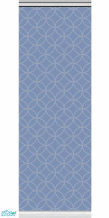 Sims 2 — Circle set 1 - Dark blue by jokerette — Wallpaper with a circle pattern