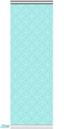 Sims 2 — Circle set 1 - Aqua by jokerette — Wallpaper with a circle pattern
