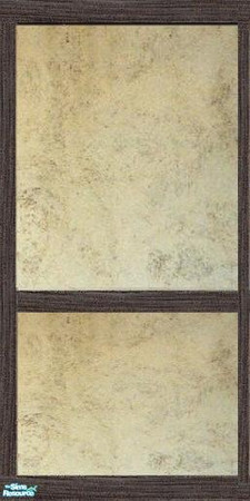 Sims 2 — Tudor Wall Building Set  Wall 2 - Middle by galilea — Mellow, aged wall with timbering that looks well on