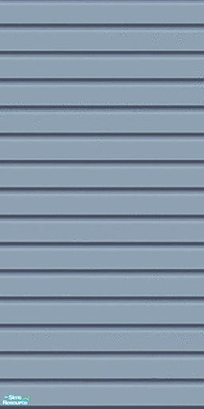 Sims 2 — Retro Exteriors - Blue Brick! by Shannanigan — Blue Siding to go with your beautiful Blue Brick