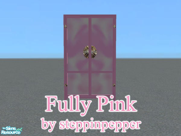 Sims 2 — Fully Pink Dorm - Dresser by steppinpepper — Part of Fully Pink Dorm Set.