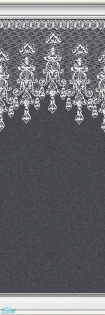 Sims 2 — Lace Walls in Smoke - Individual Item by maylynn55 — Made by maylynn55 - Please feel free to use any of my walls