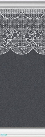 Sims 2 — Lace Walls in Smoke - Individual Item by maylynn55 — Made by maylynn55 - Please feel free to use any of my walls