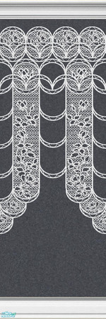 Sims 2 — Lace Walls in Smoke - Individual Item by maylynn55 — Made by maylynn55 - Please feel free to use any of my walls