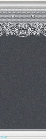 Sims 2 — Lace Walls in Smoke - Individual Item by maylynn55 — Made by maylynn55 - Please feel free to use any of my walls
