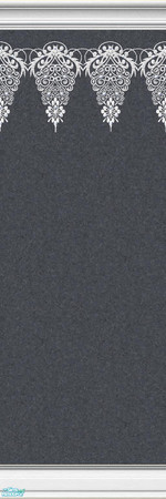 Sims 2 — Lace Walls in Smoke - Individual Item by maylynn55 — Made by maylynn55 - Please feel free to use any of my walls