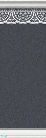 Sims 2 — Lace Walls in Smoke - Individual Item by maylynn55 — Made by maylynn55 - Please feel free to use any of my walls