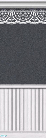 Sims 2 — Lace Walls in Smoke - Individual Item by maylynn55 — 
