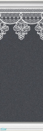 Sims 2 — Lace Walls in Smoke - Individual Item by maylynn55 — Made by maylynn55 - Please feel free to use any of my walls