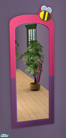 Sims 2 — Honey Bee Mirror (OFB) - Recolor by NoFrills — Recolor of honey bee mirror, OFB version.