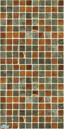 Sims 2 — "Natural Stone" wall 3 by Helena — -