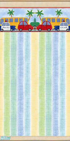 Sims 2 — Volkswagon by gatomurphy — Children's paper with poplar trim. 