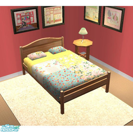 Sims 2 — Girl's Fantasy Bedroom by agaliha5 — a pretty bedroom that every little girl dreams about
