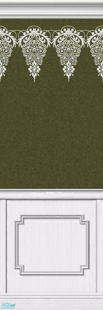 Sims 2 — Lace Walls in Khaki - Individual Item by maylynn55 — Made by maylynn55 - Please feel free to use any of my walls