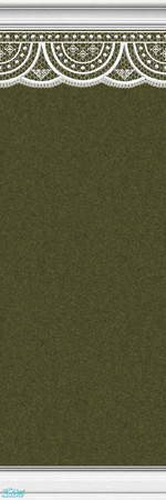 Sims 2 — Lace Walls in Khaki - Individual Item by maylynn55 — Made by maylynn55 - Please feel free to use any of my walls